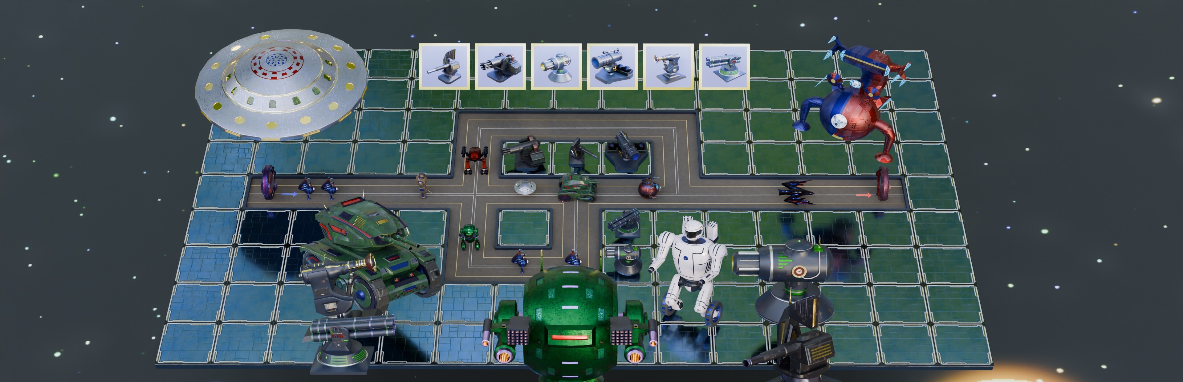 Game cover: Galaxy Defenders: Classic TD