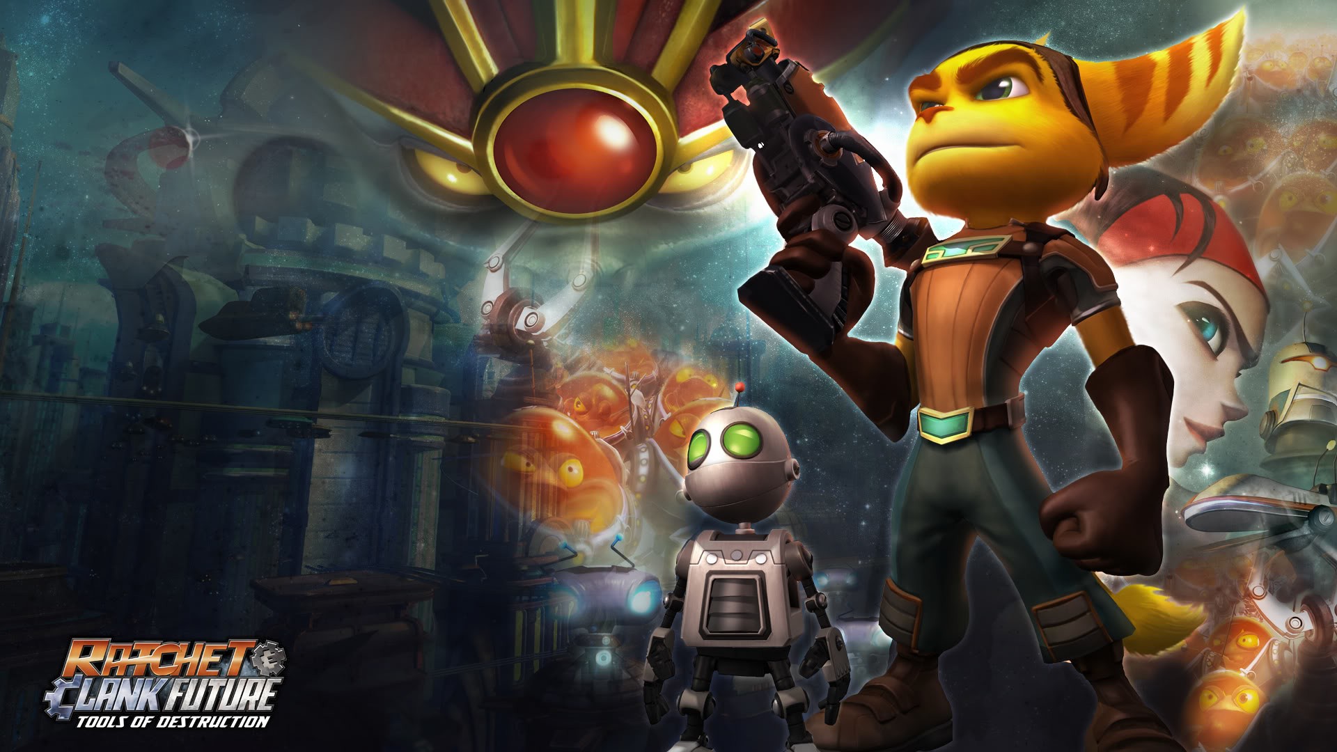 Game cover: Ratchet & Clank Future: Tools of Destruction
