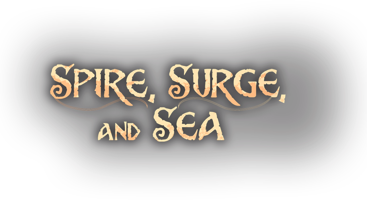 Game cover: Spire, Surge, and Sea