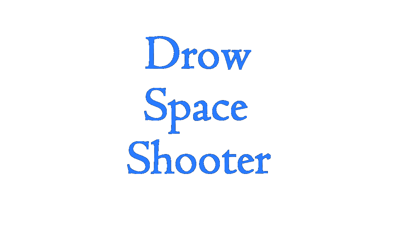 Game cover: Drow Space Shooter