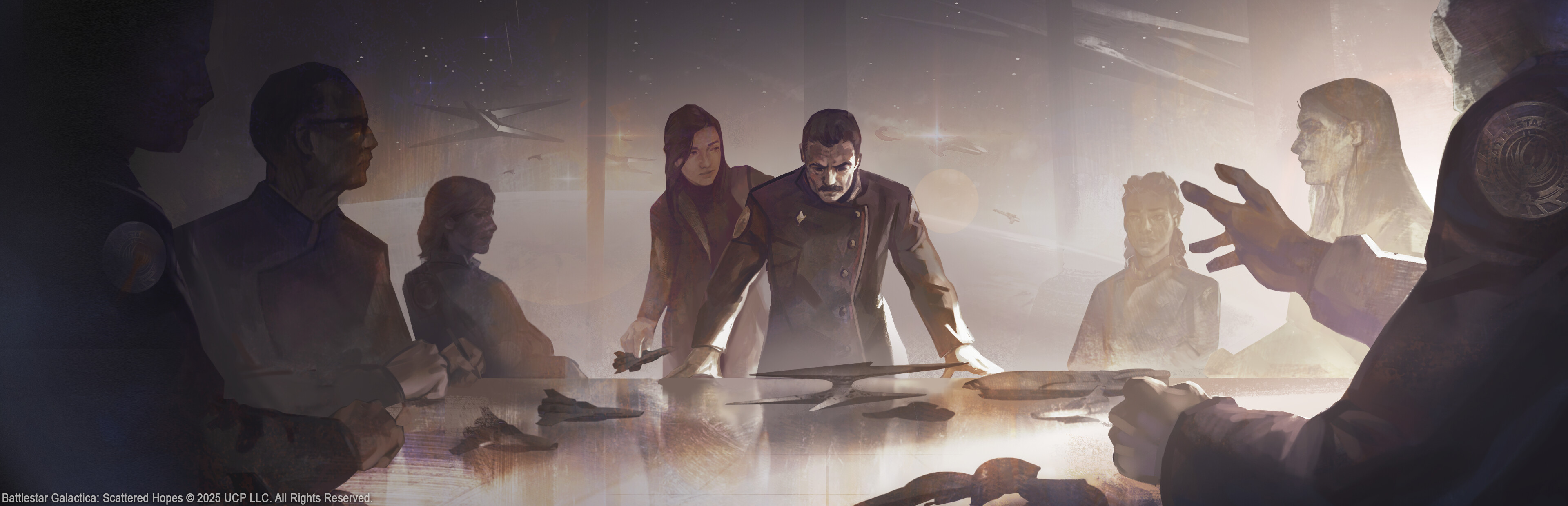 Game cover Battlestar Galactica: Scattered Hopes