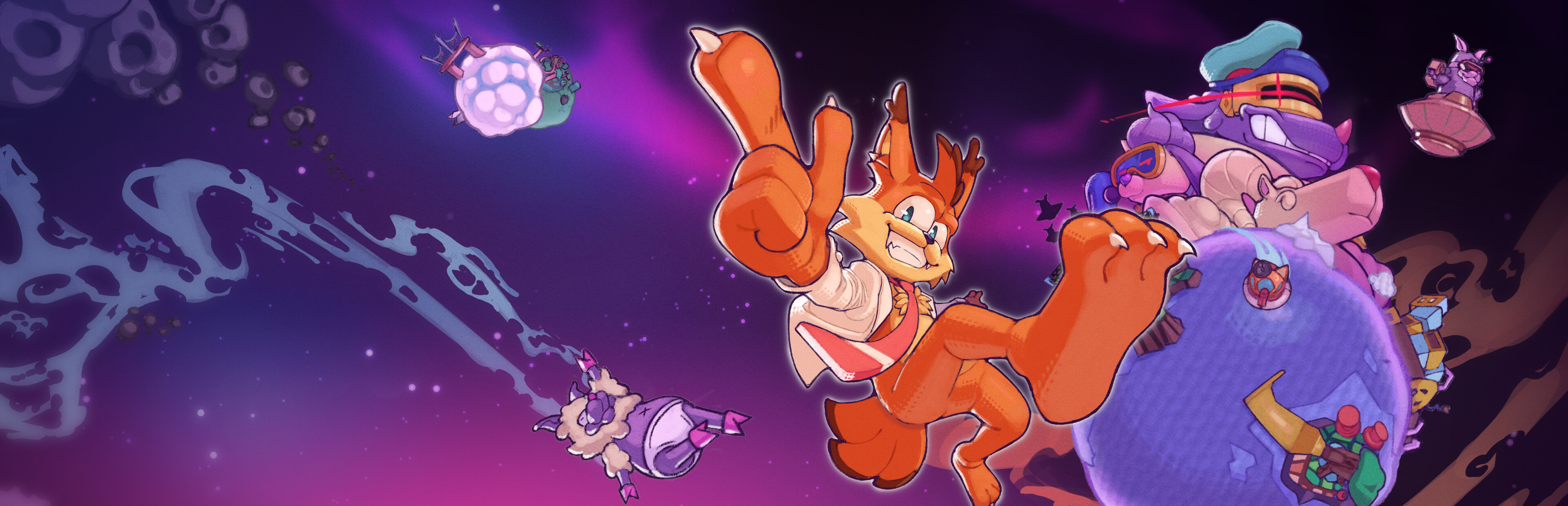 Game cover Bubsy 4D