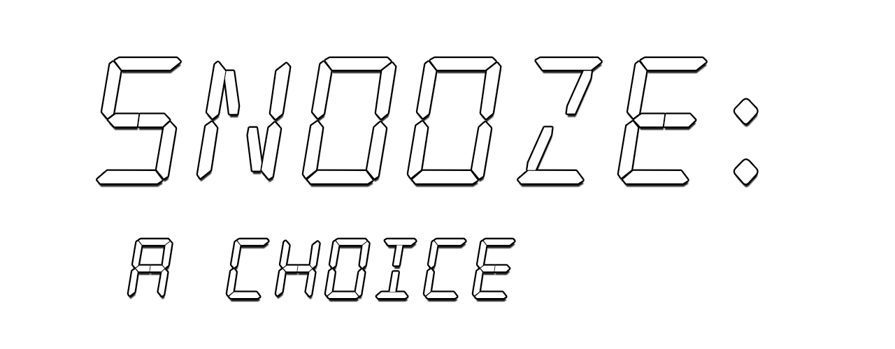 Game cover: Snooze: A Choice