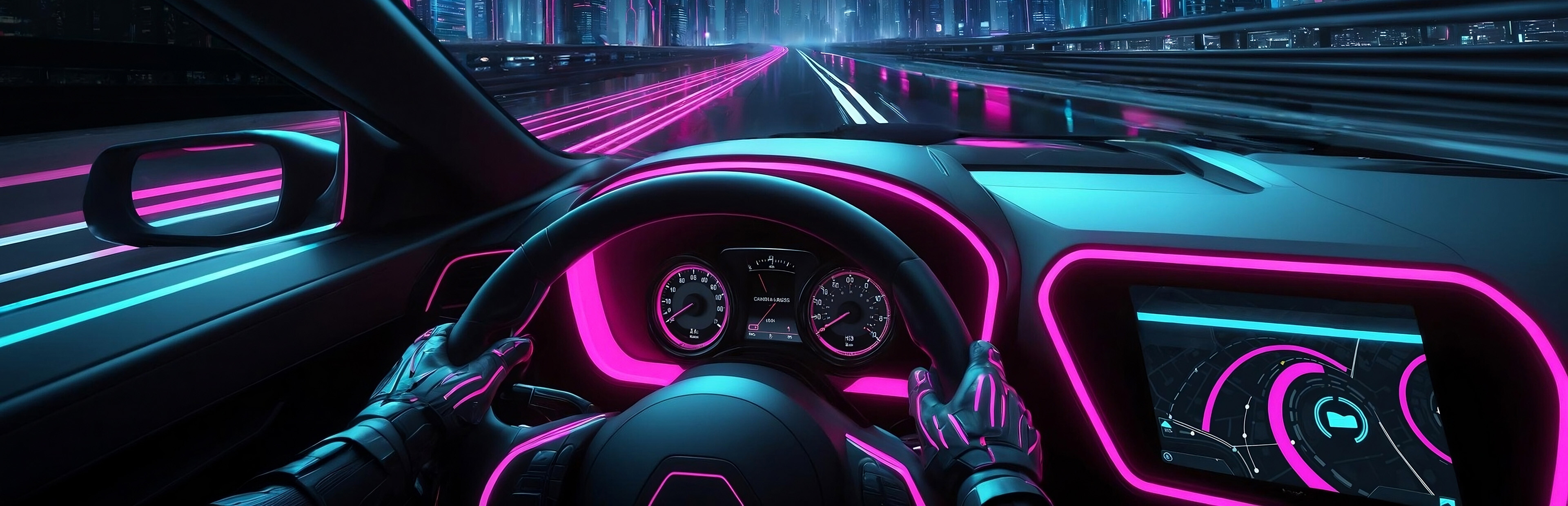 Game cover: Synthwave Burnout VR