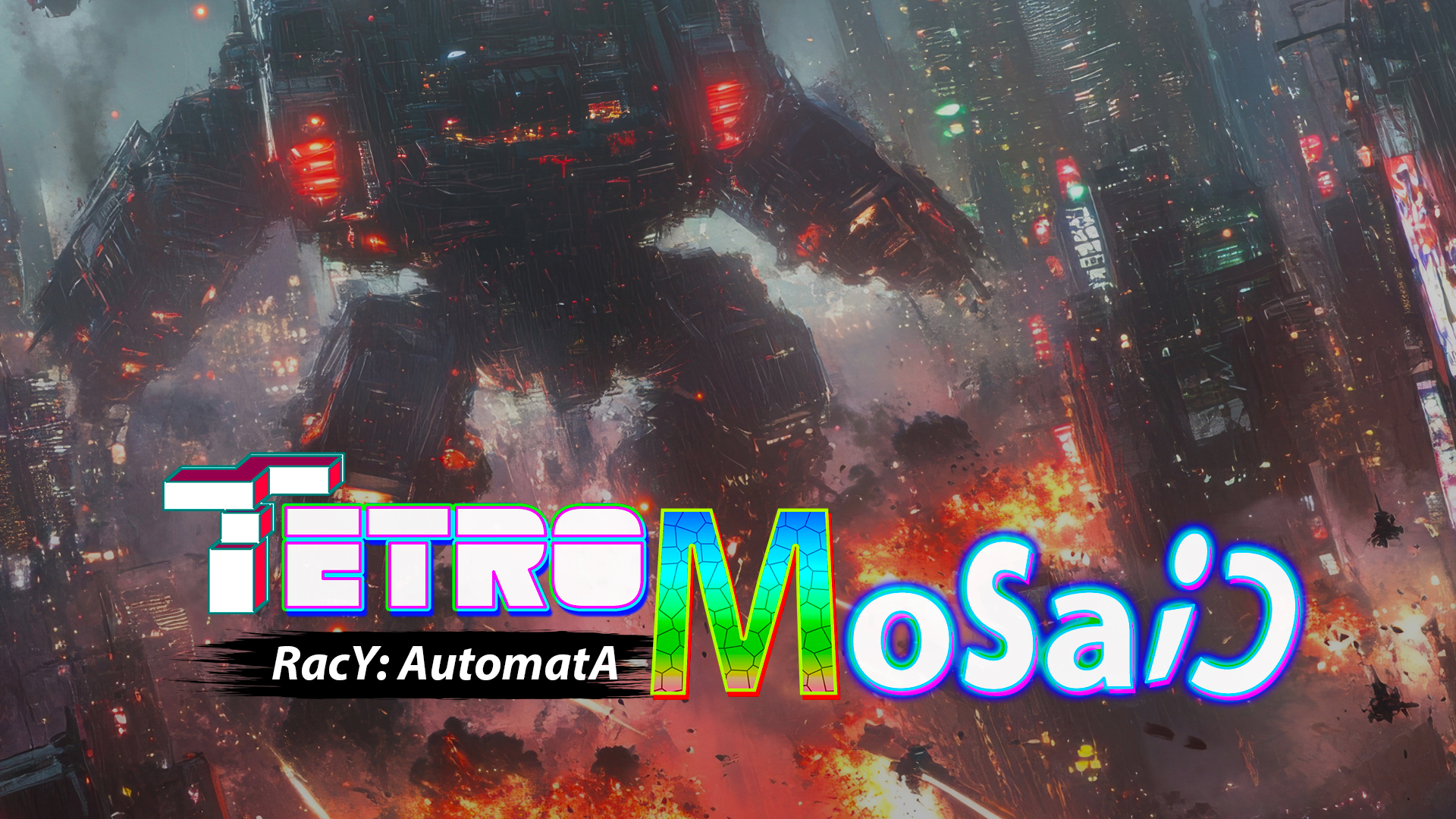 Game cover: TetroMosaic, Racy: Automata