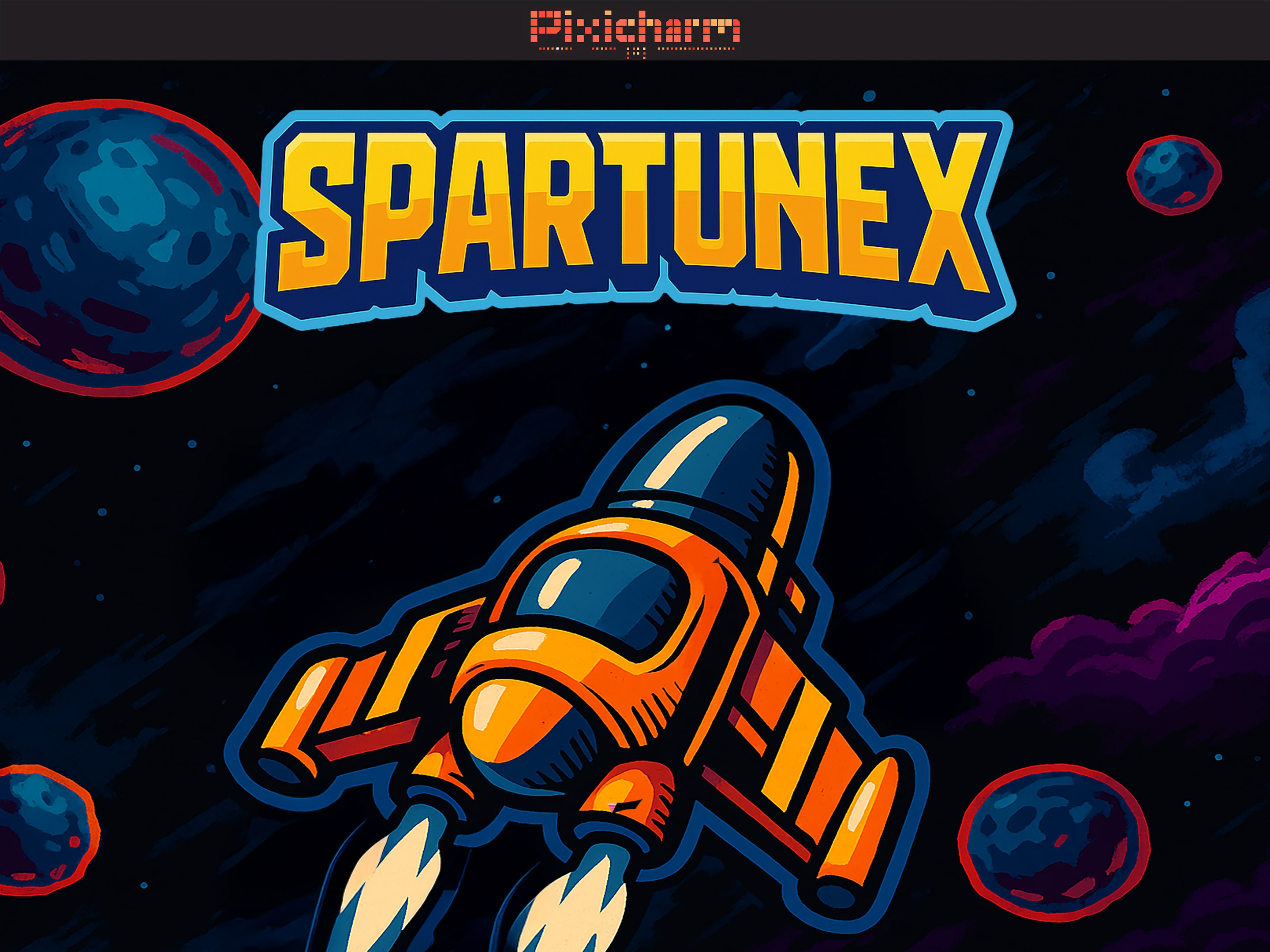 Game cover: Pixicharm: Spartunex