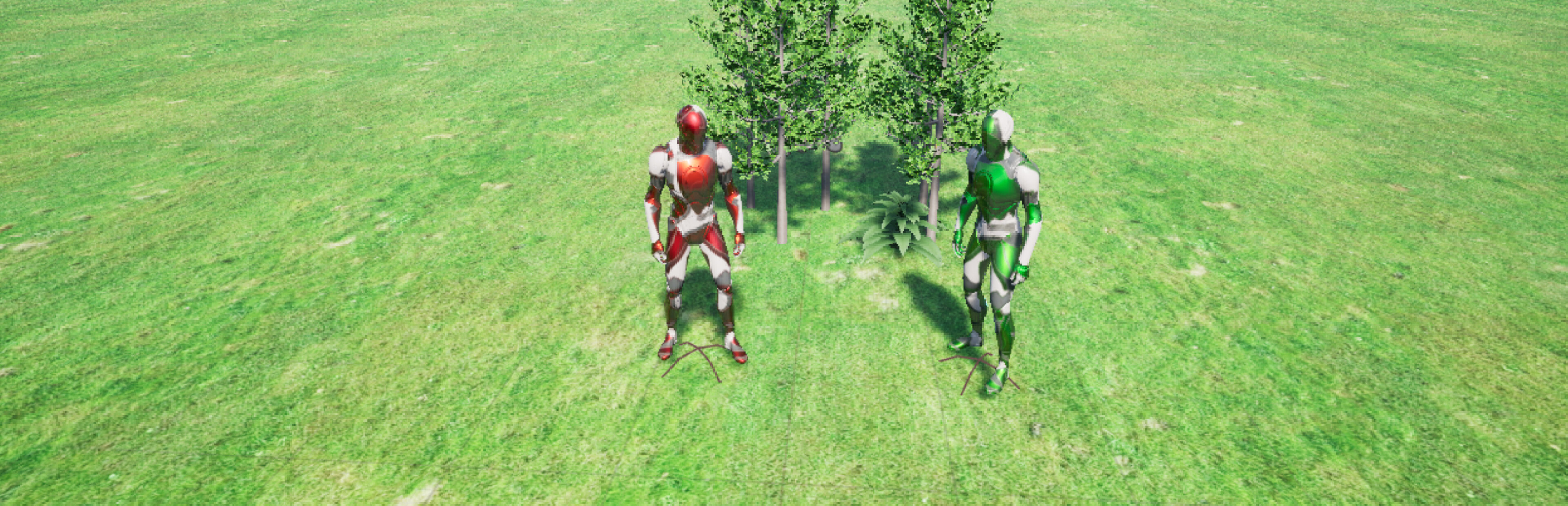 Game cover: Red vs. Green