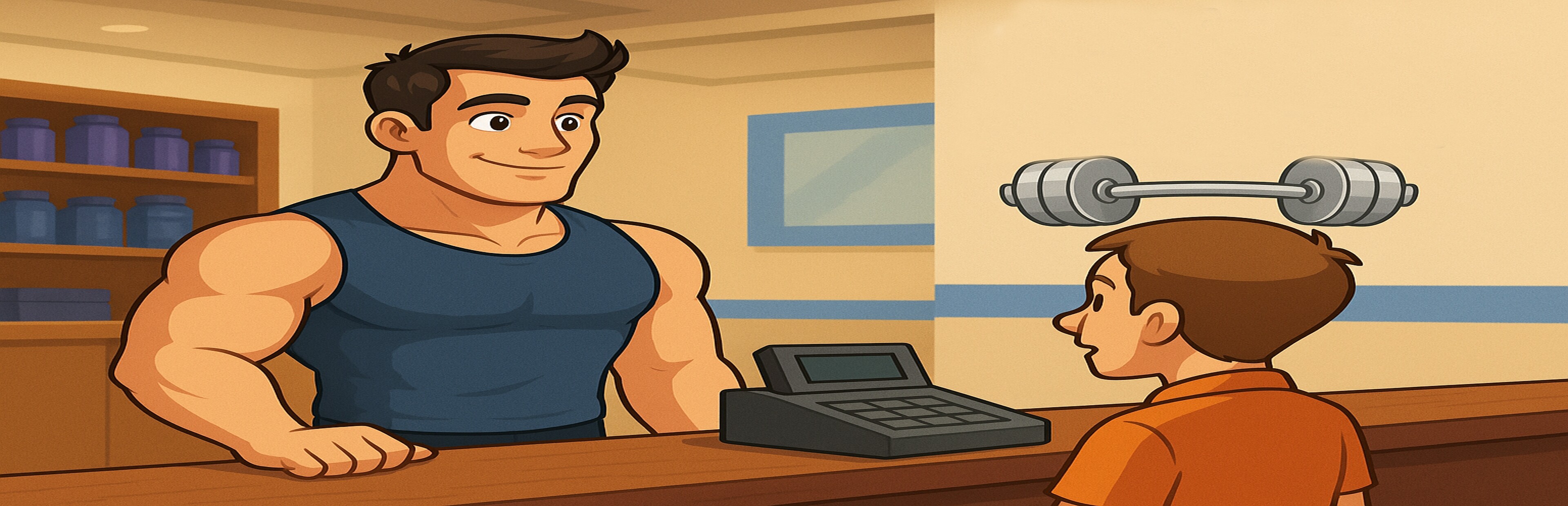 Game cover: Gym Simulator