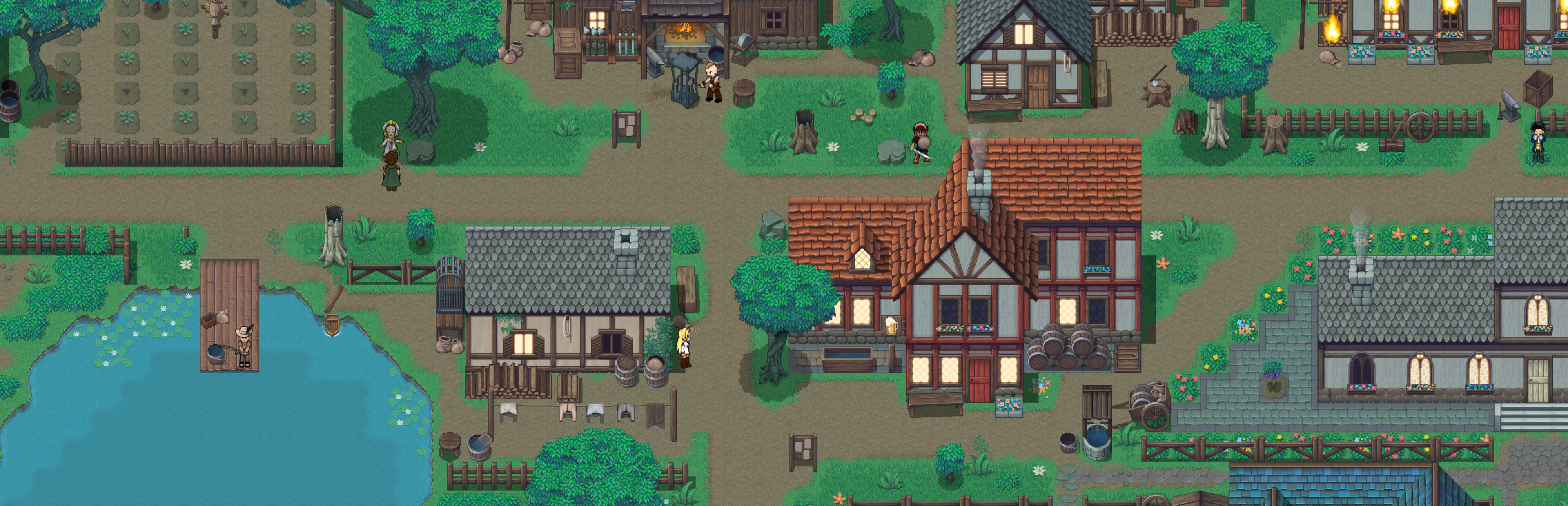 Game cover: Glitch & Glory: Tales of Honeywood