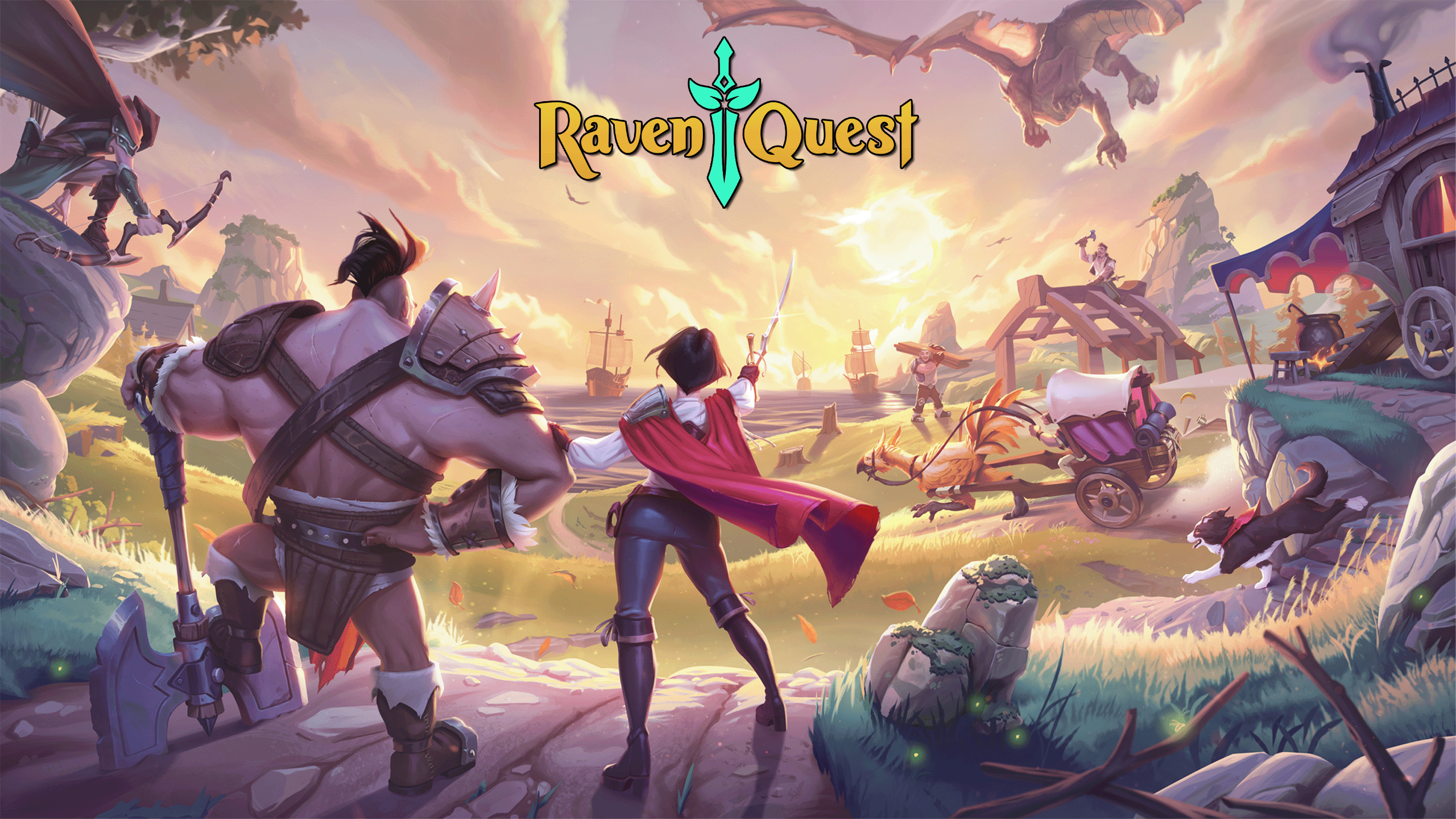 Game cover RavenQuest