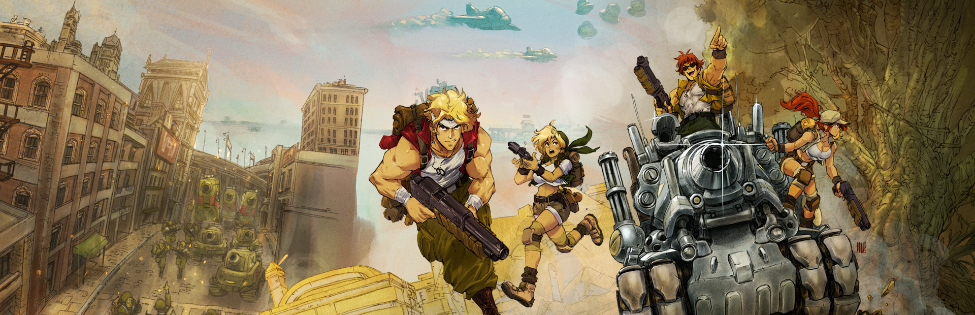 Game cover Metal Slug Tactics