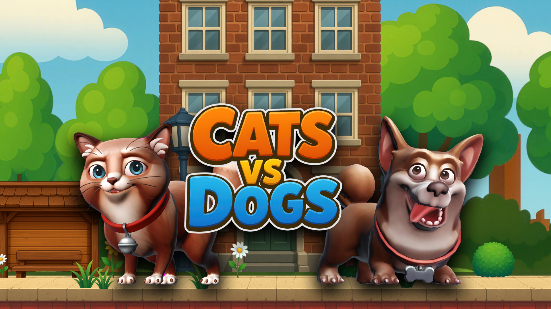 Game cover: Cats vs. Dogs