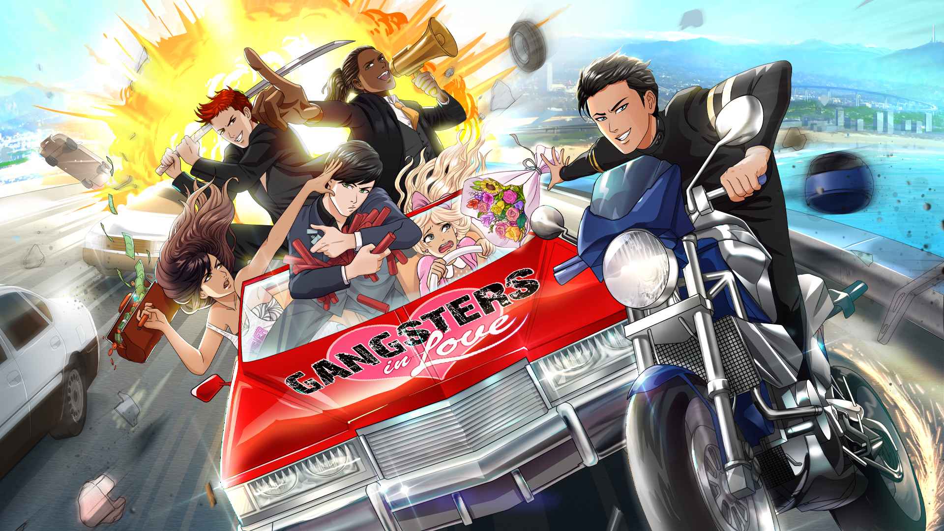 Game cover: Gangsters in Love