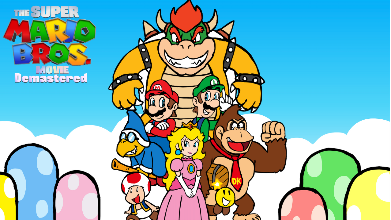 Game cover The Super Mario Bros. Movie Demastered