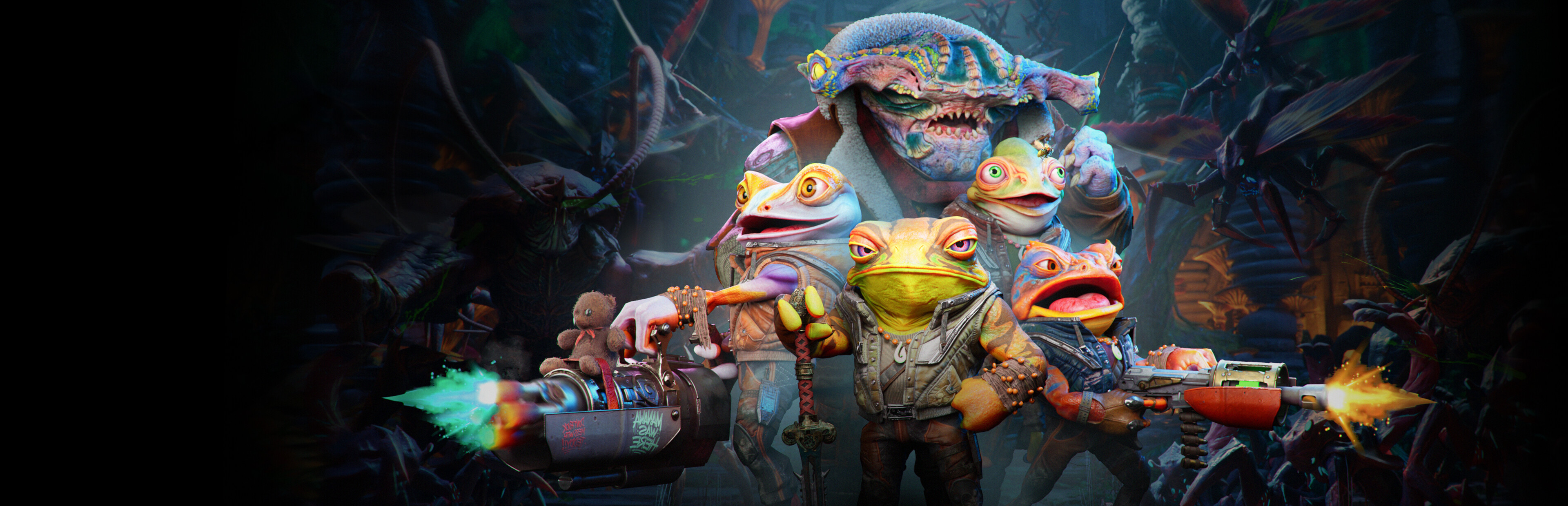 Game cover: Gang of Frogs