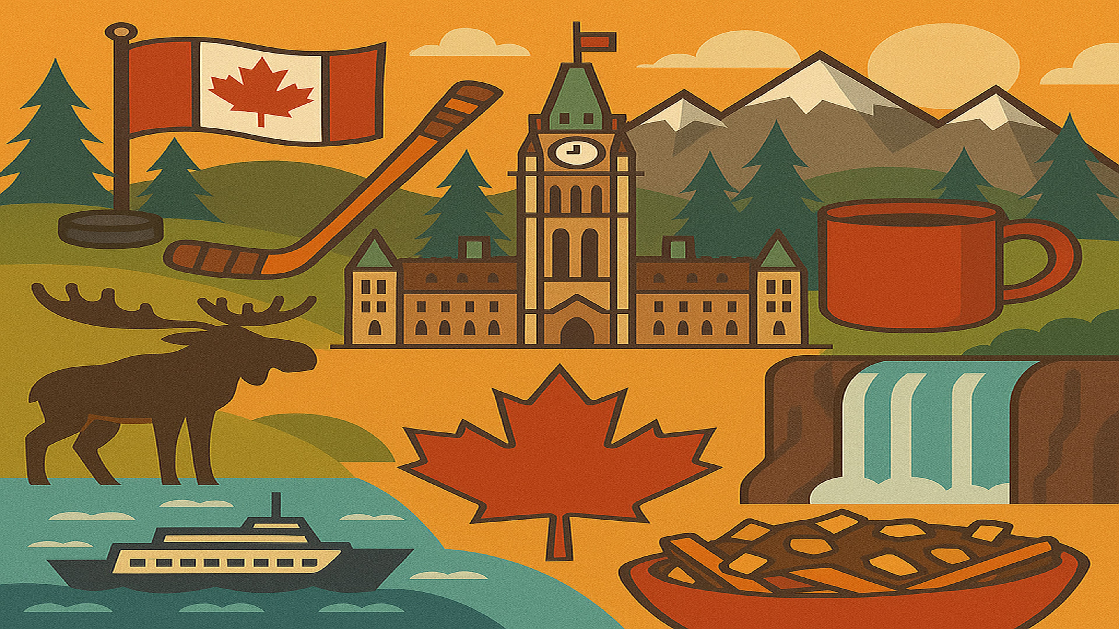 Game cover: Oh, Canada!