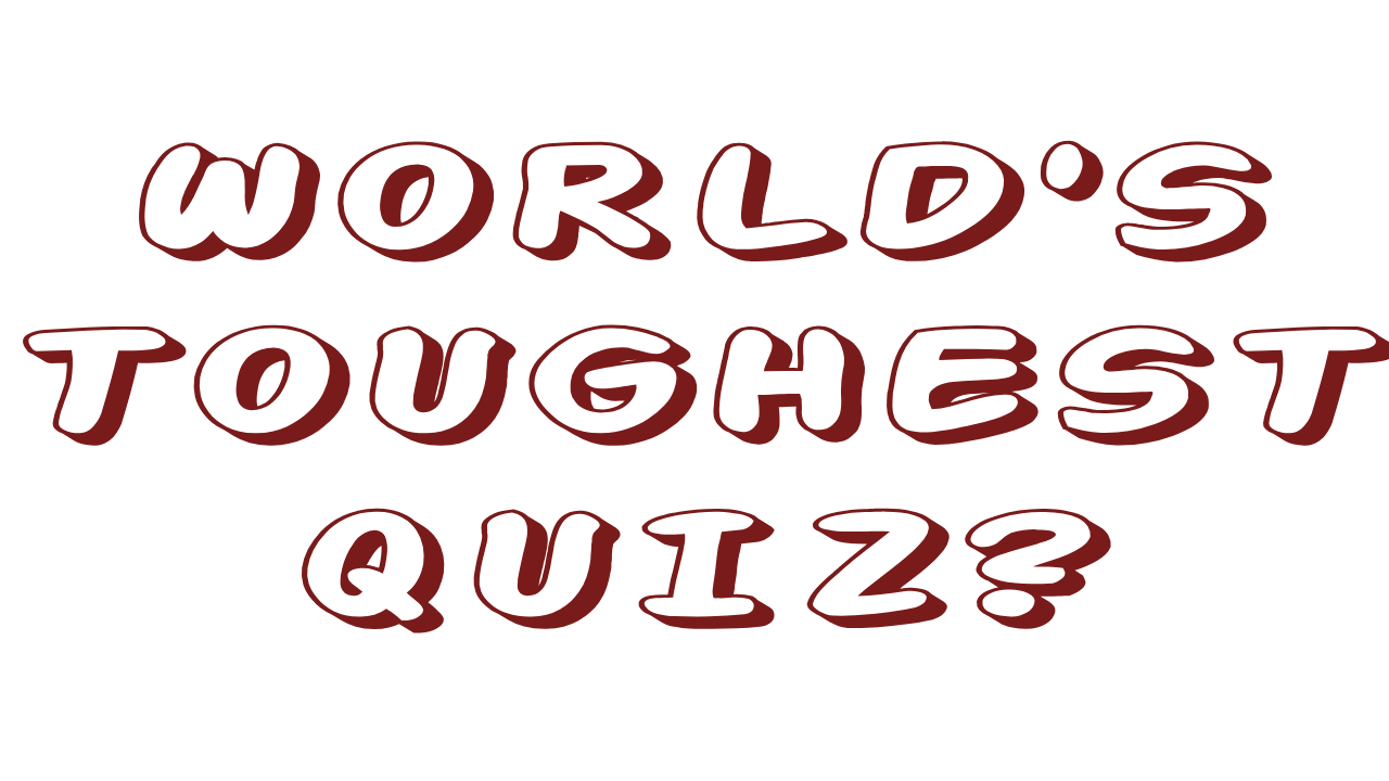 Game cover: World's Toughest Quiz