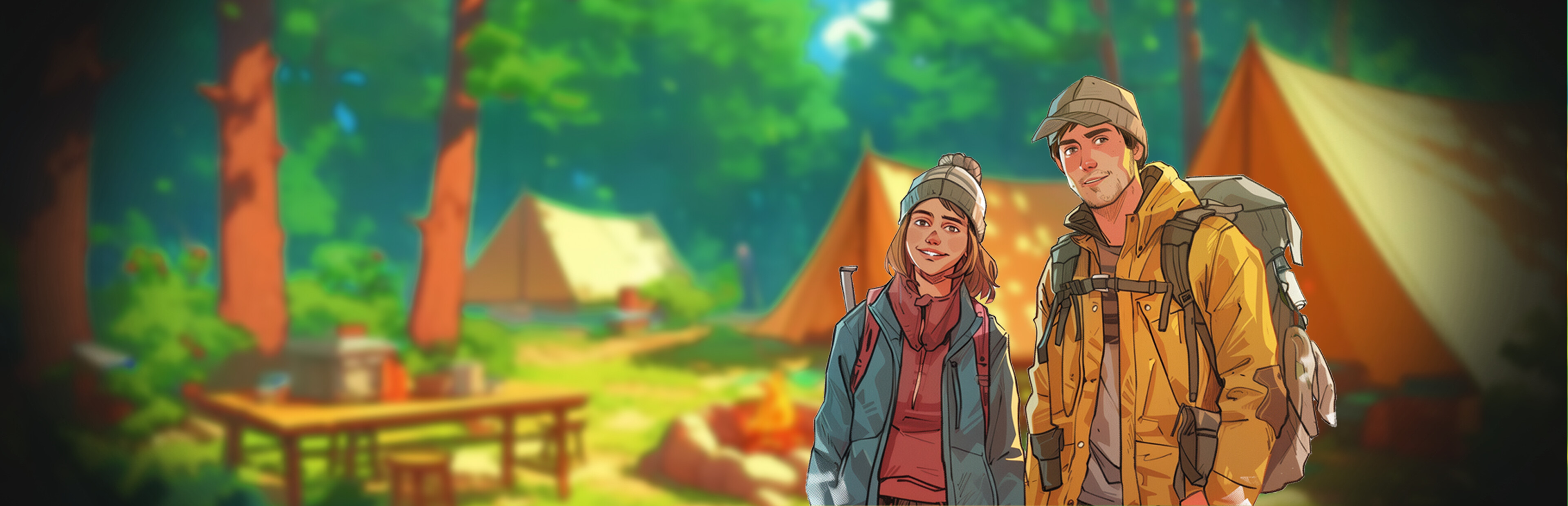 Game cover: Campsite Hustle