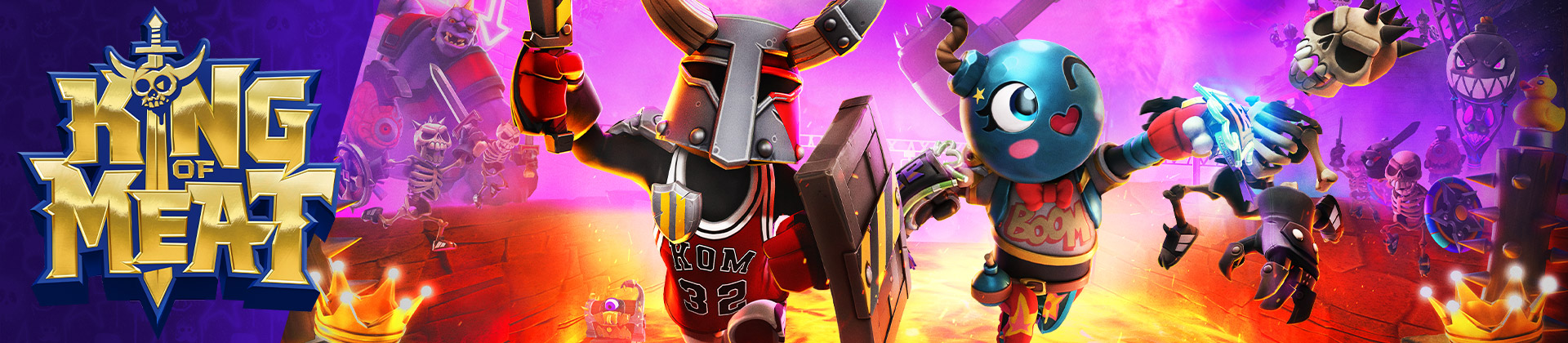 Game cover King of Meat