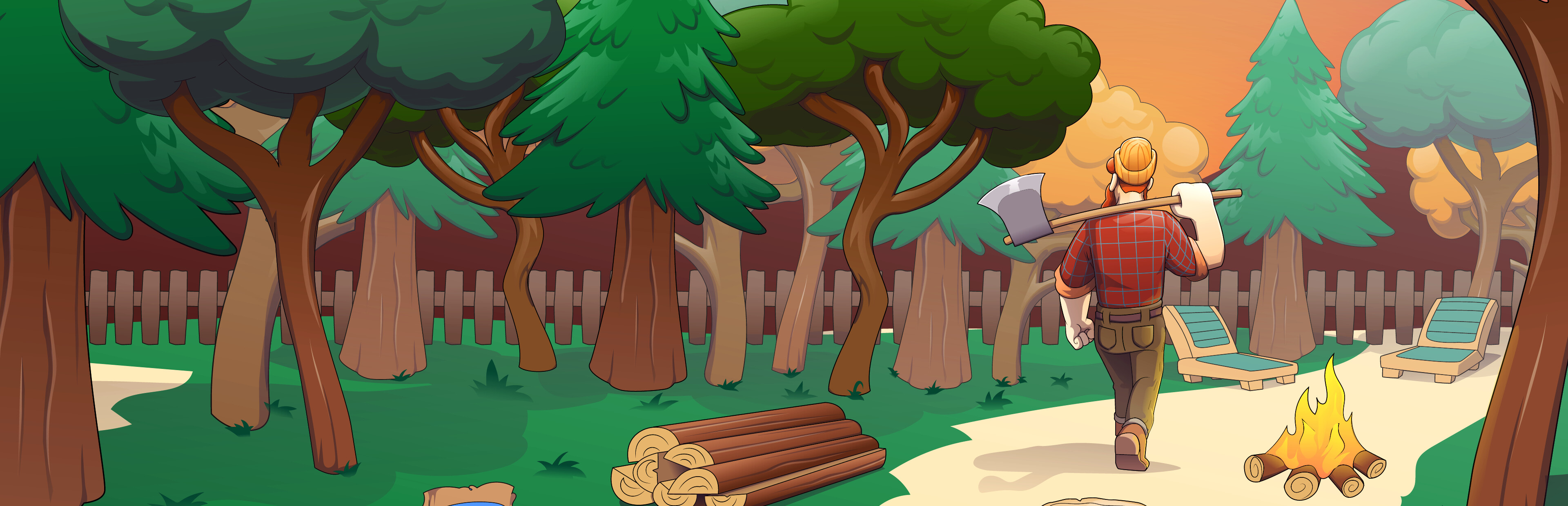 Game cover: Timber Panic