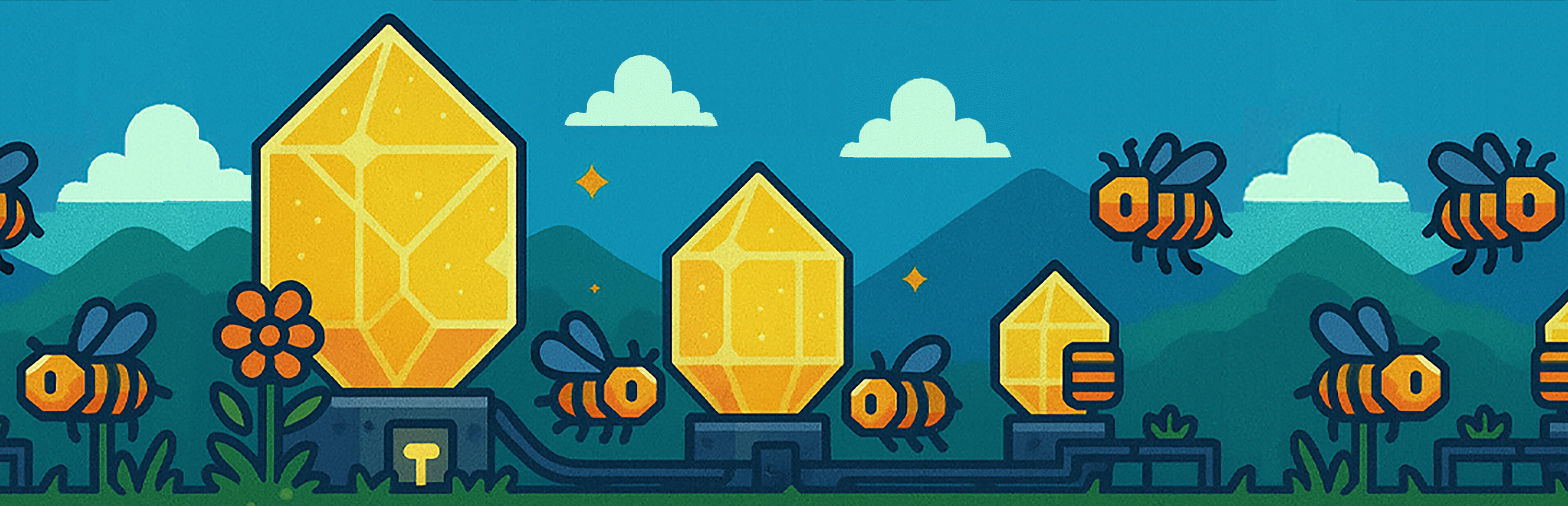 Game cover: Buzzopolis: Hive Incremental