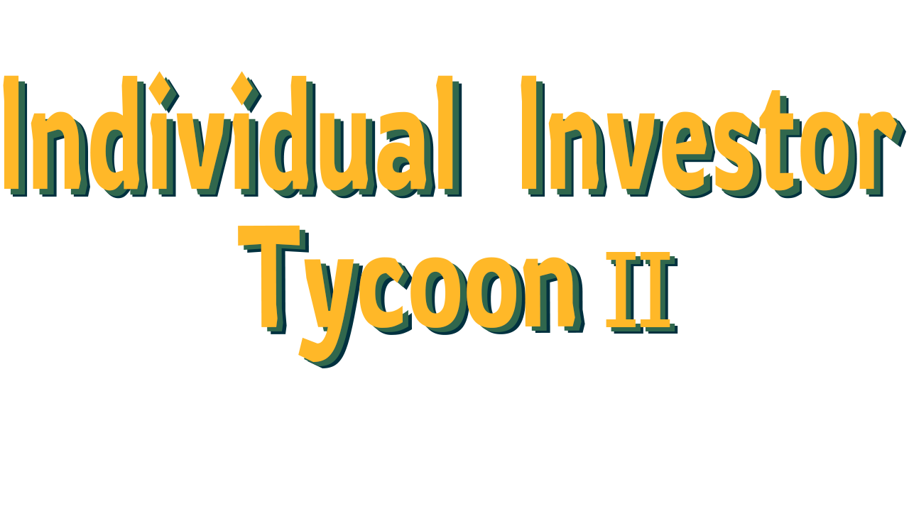 Game cover: Individual Investor Tycoon II