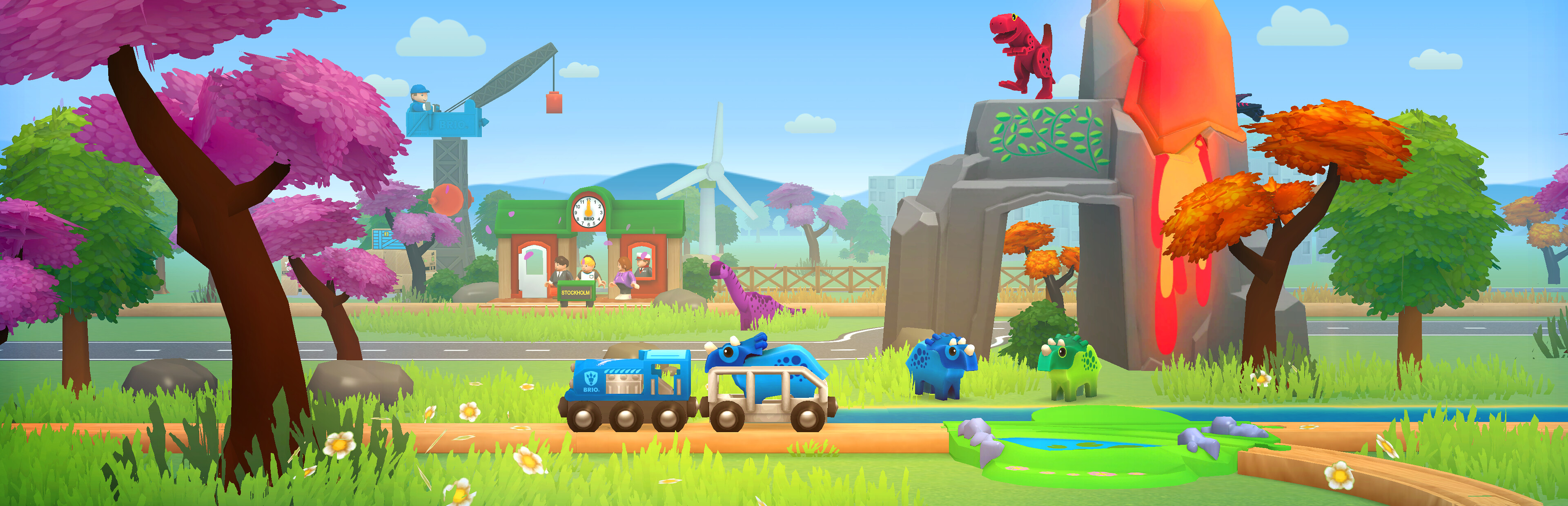 Game cover: Brio World: Railway