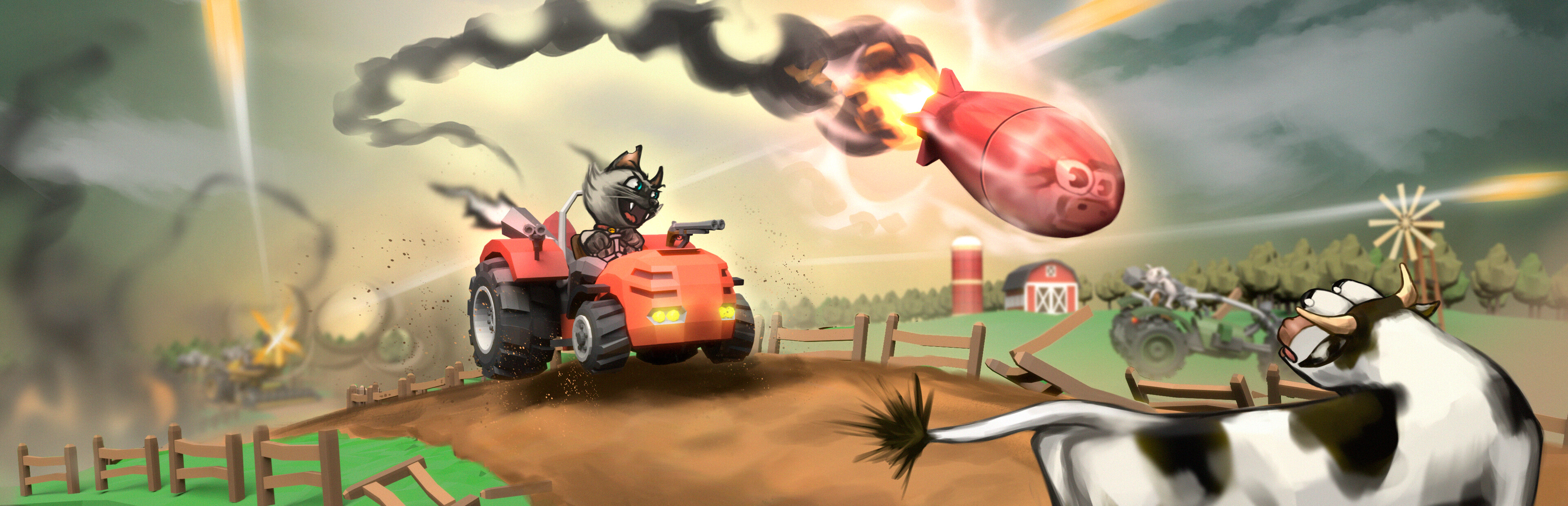 Game cover: Agro Racing