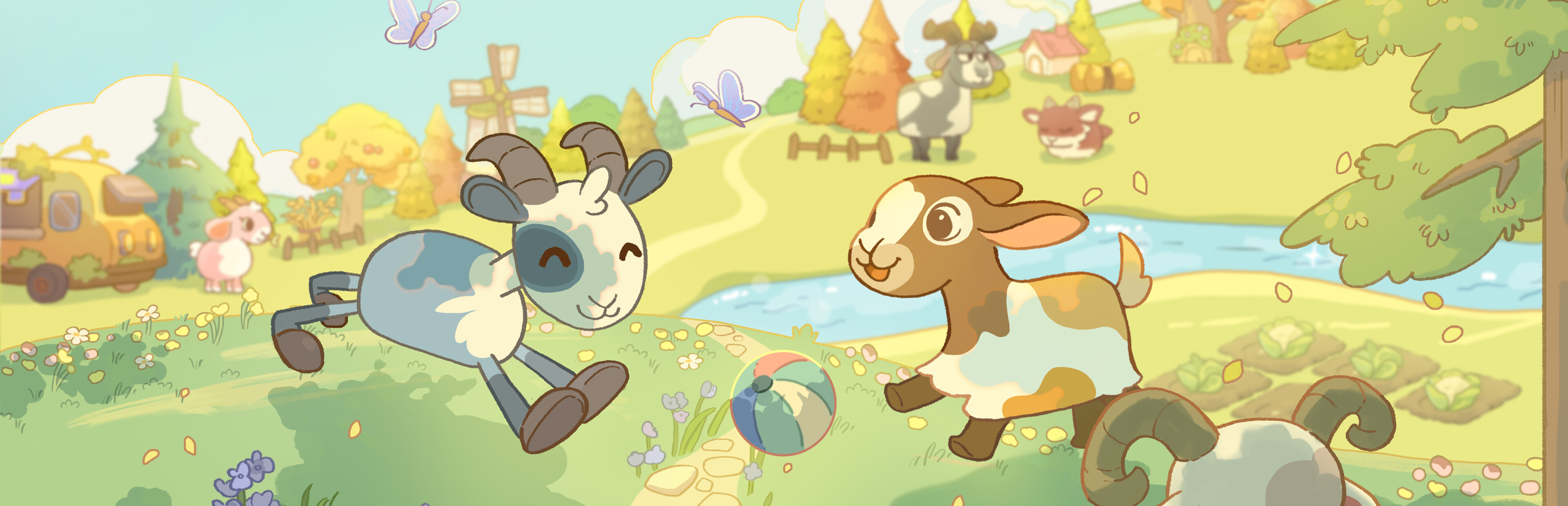 Game cover: Tame-a-goat-chi