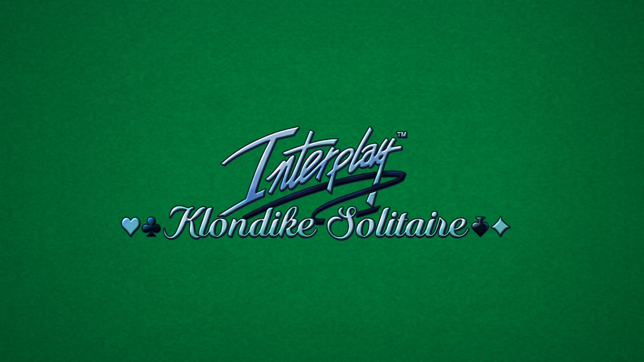 Game cover: Interplay Klondike Solitaire