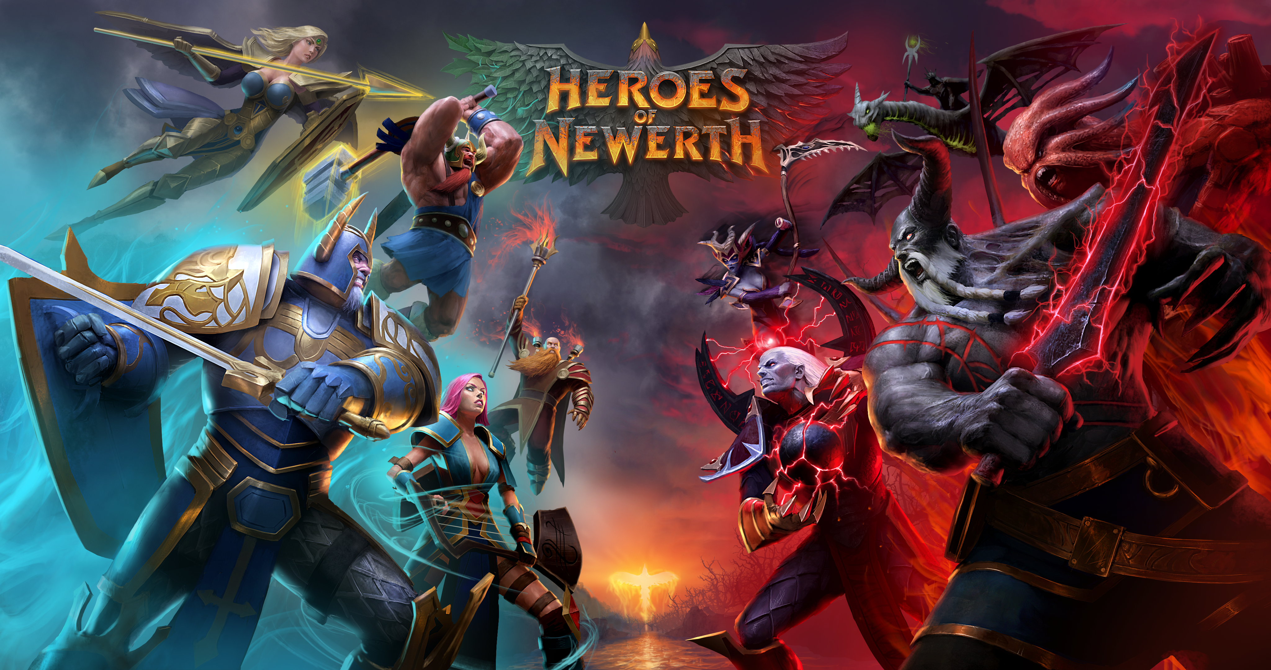 Game cover Heroes of Newerth Reborn
