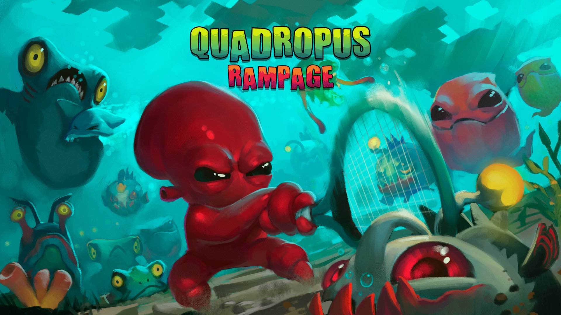 Game cover: Quadropus Rampage