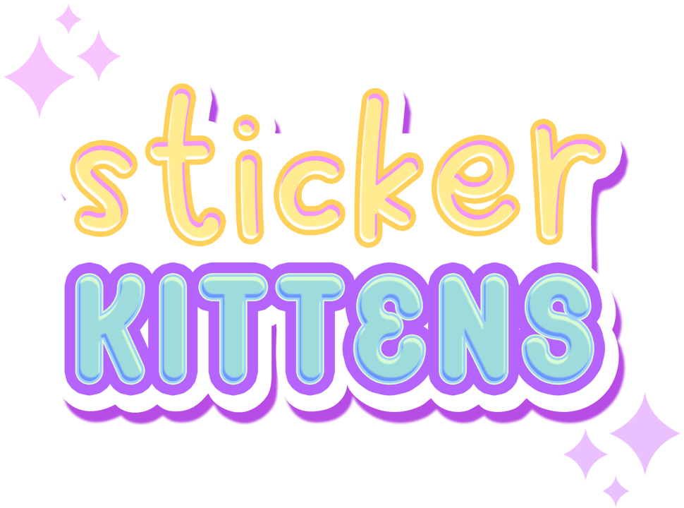 Game cover: Sticker Kittens