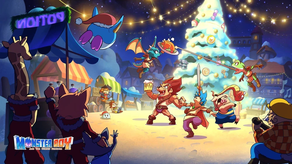 Game cover Monster Boy and the Cursed Kingdom