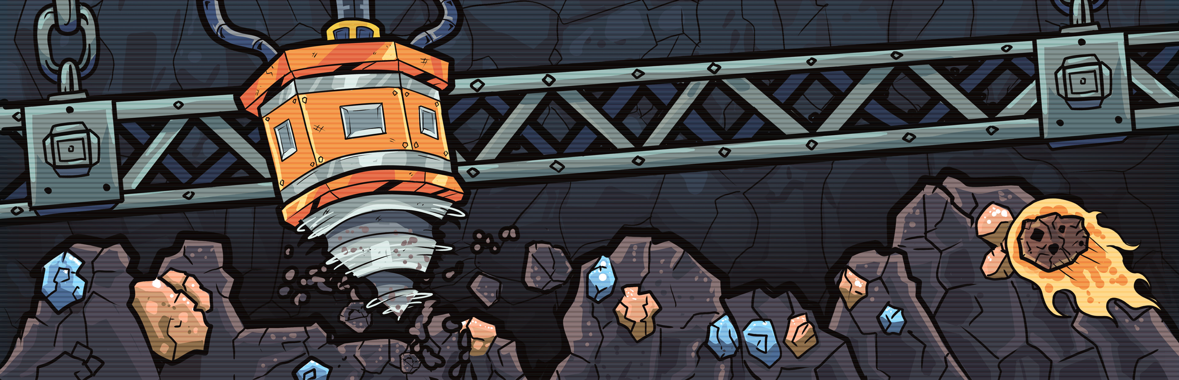 Game cover: Drillbound