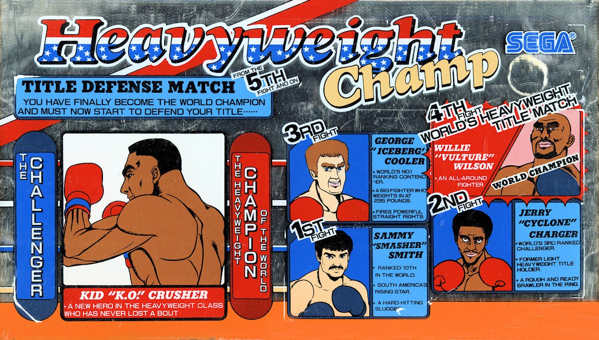 Game cover: Heavyweight Champ