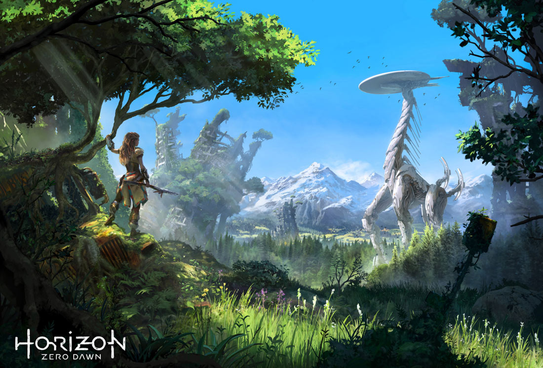 Game cover: Horizon Zero Dawn