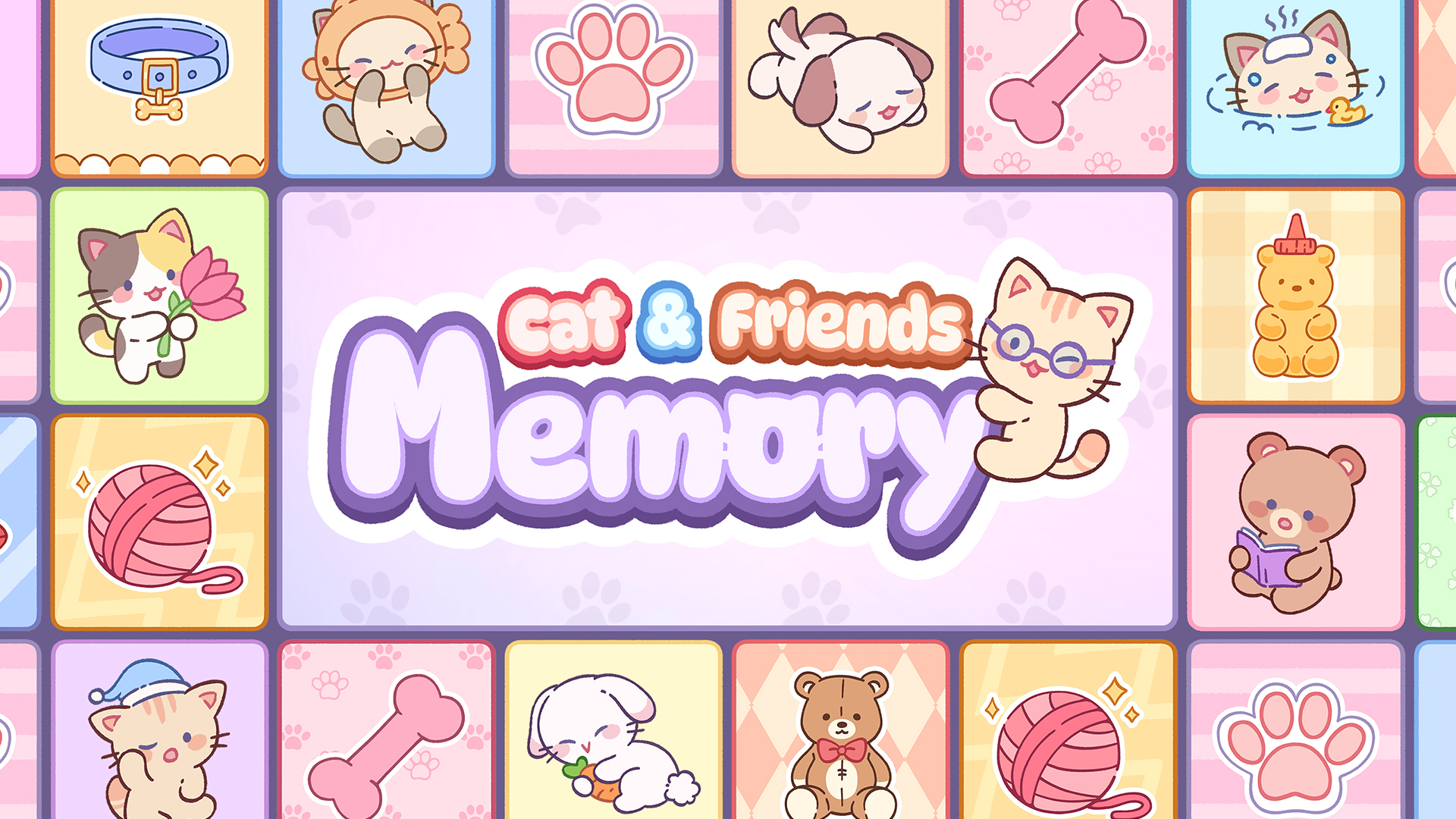 Game cover: Cat & Friends Memory