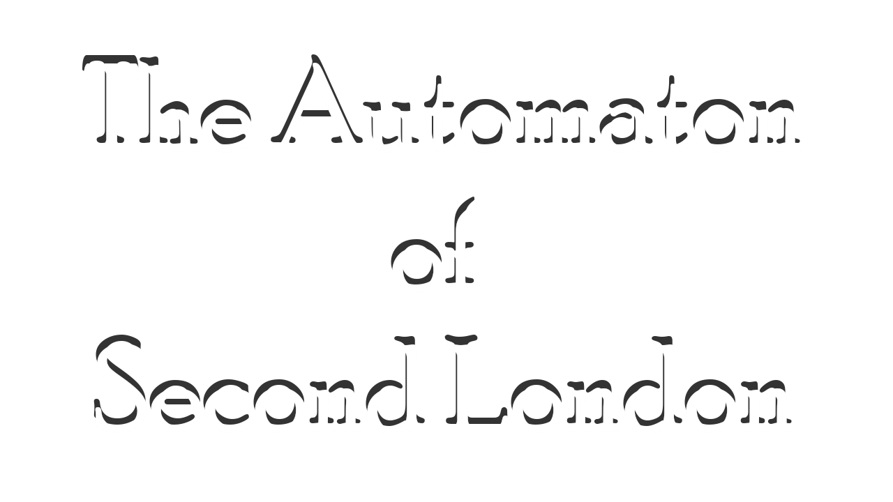 Game cover: The Automaton of Second London