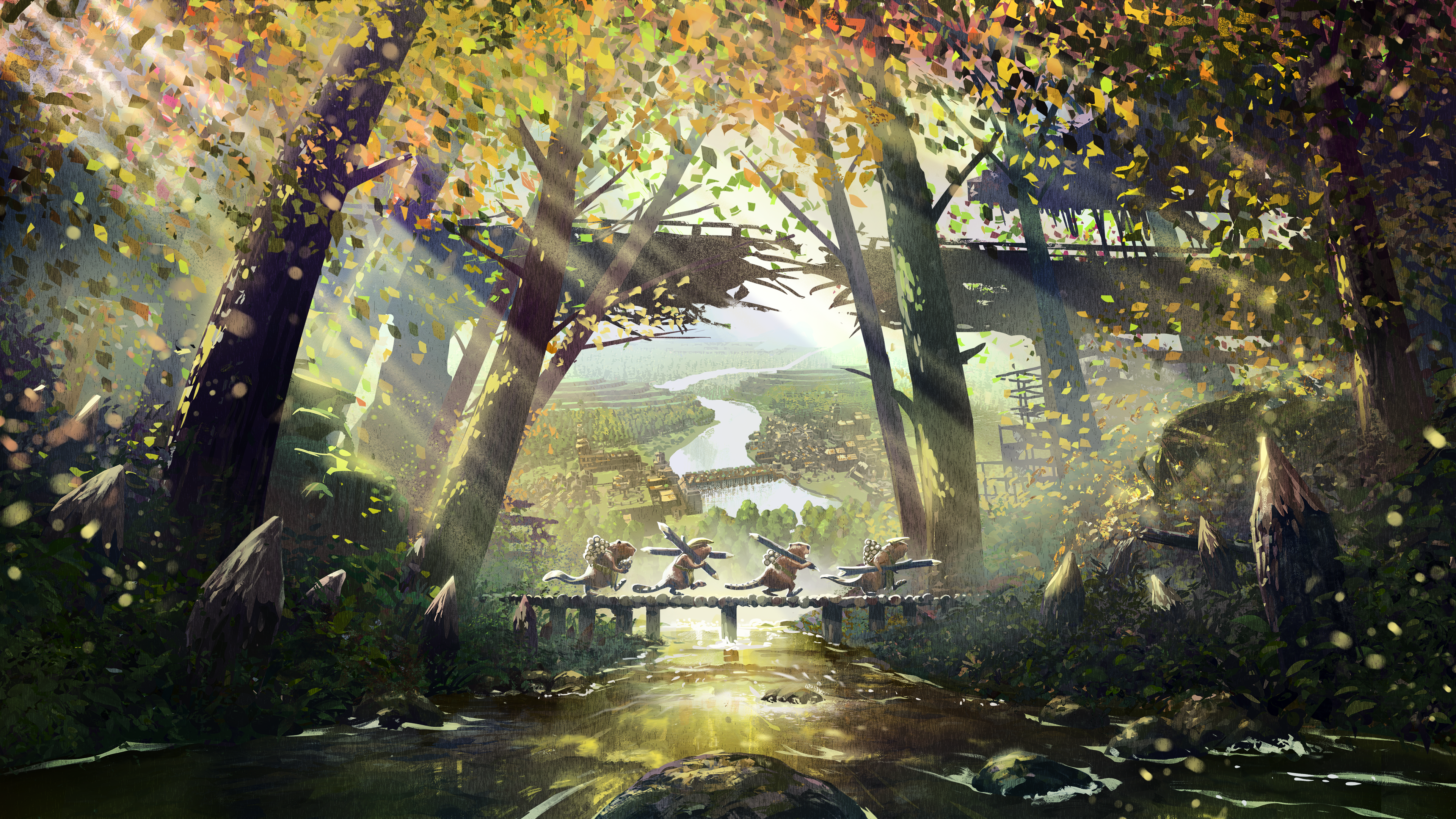 Game cover Timberborn