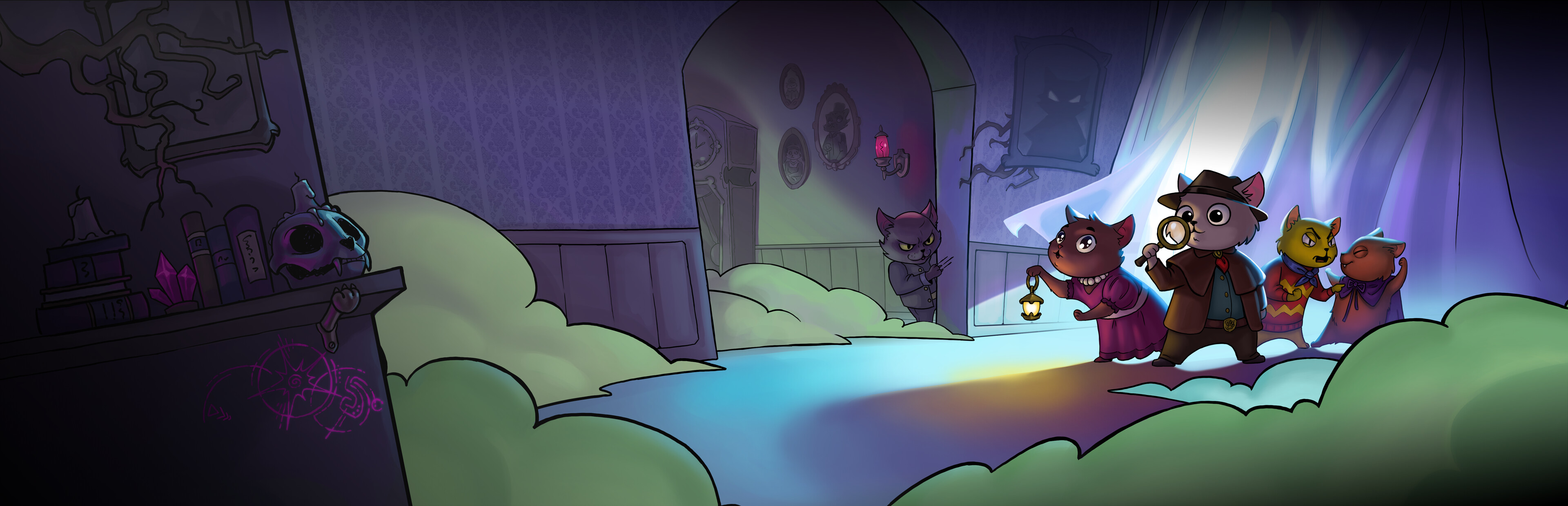 Game cover: Meowstery Wisp