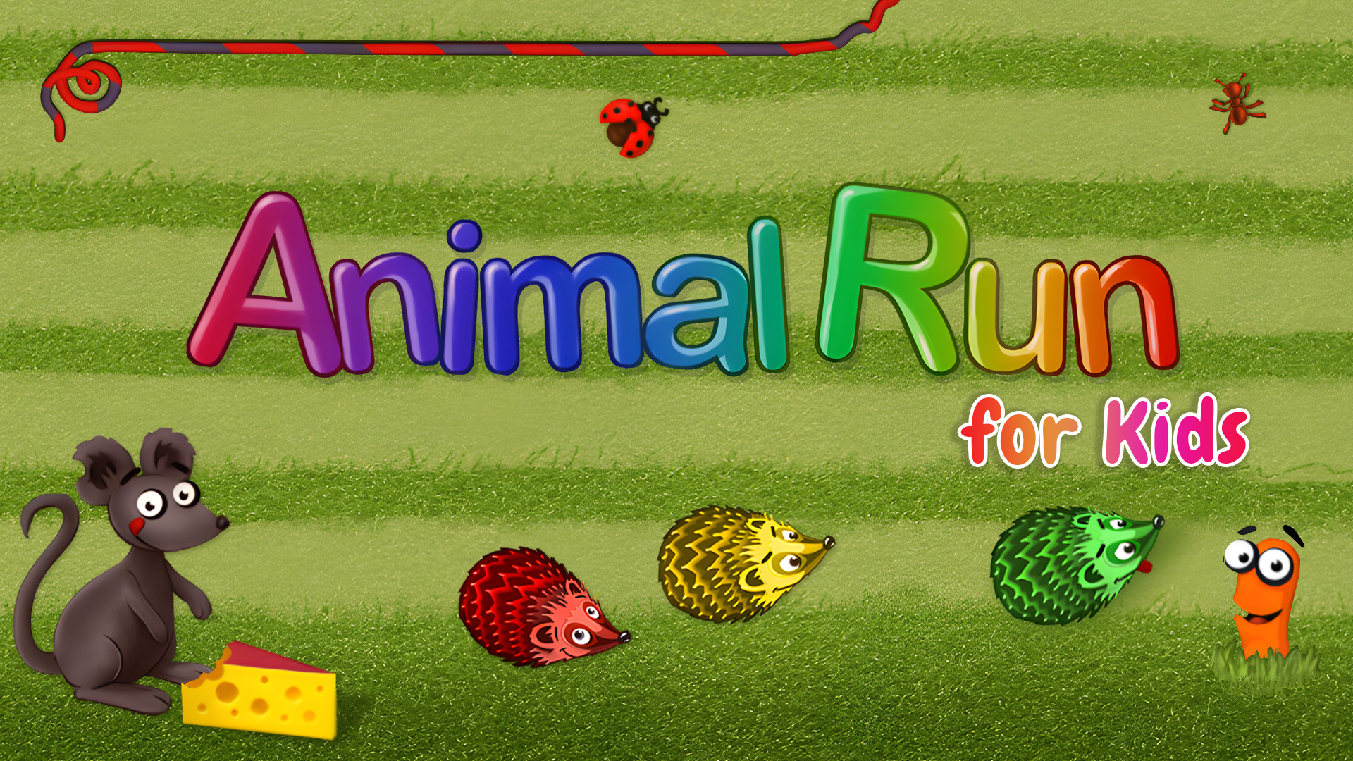 Game cover: Animal Run for Kids