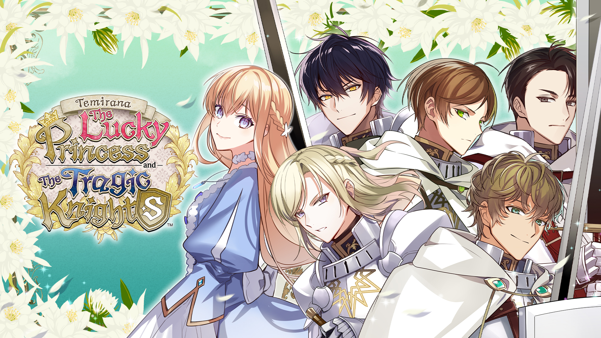 Game cover: Temirana: The Lucky Princess and the Tragic Knights