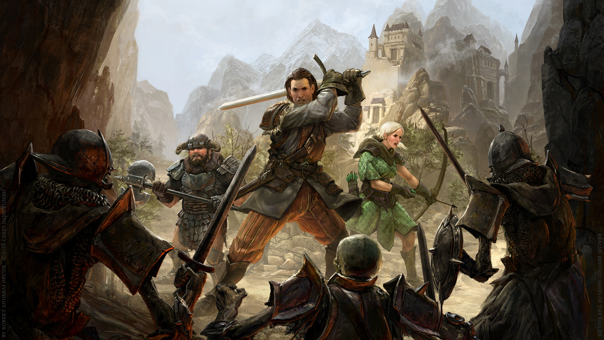 Game cover Realms Beyond: Ashes of the Fallen