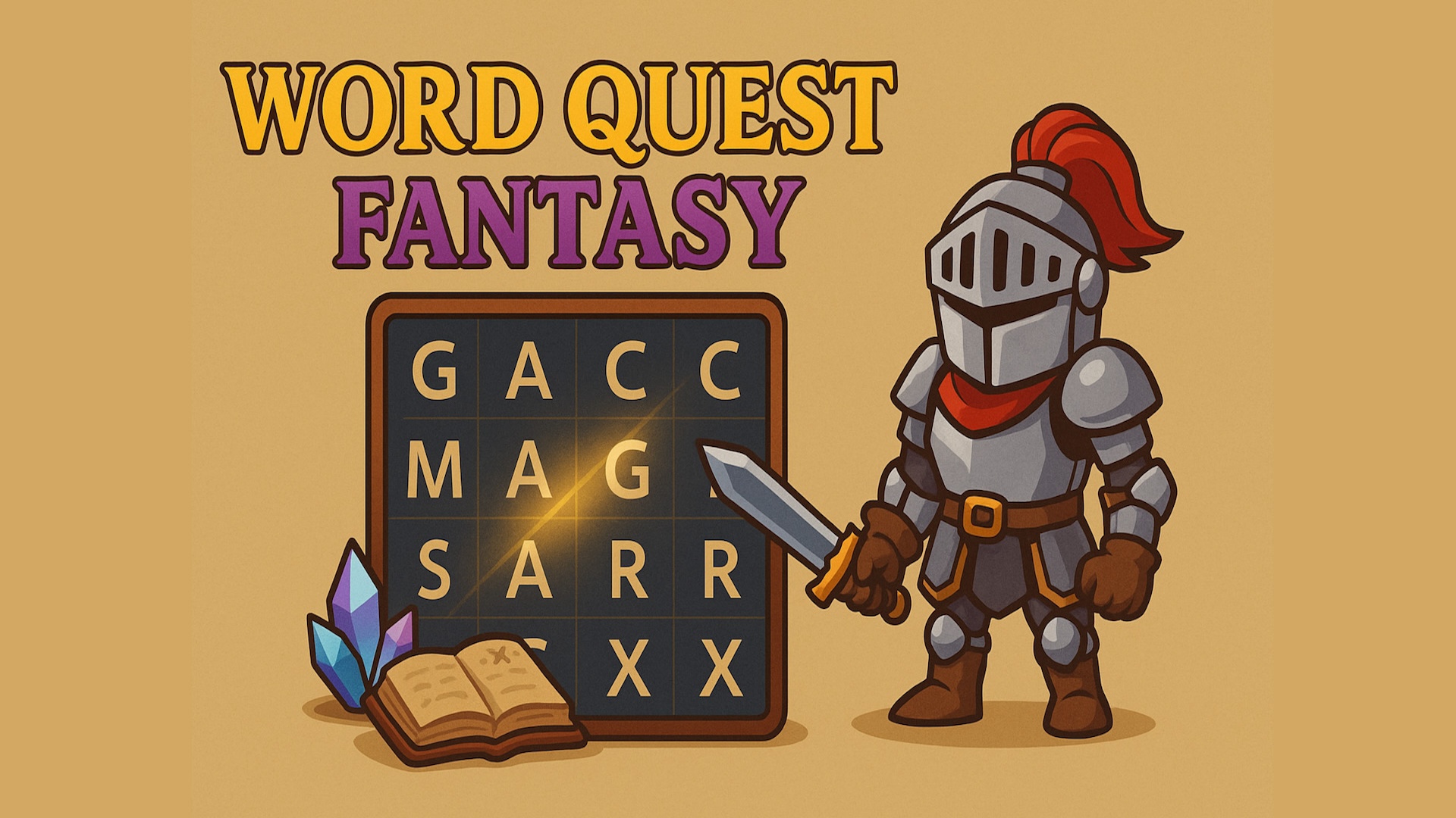 Game cover: Word Quest Fantasy