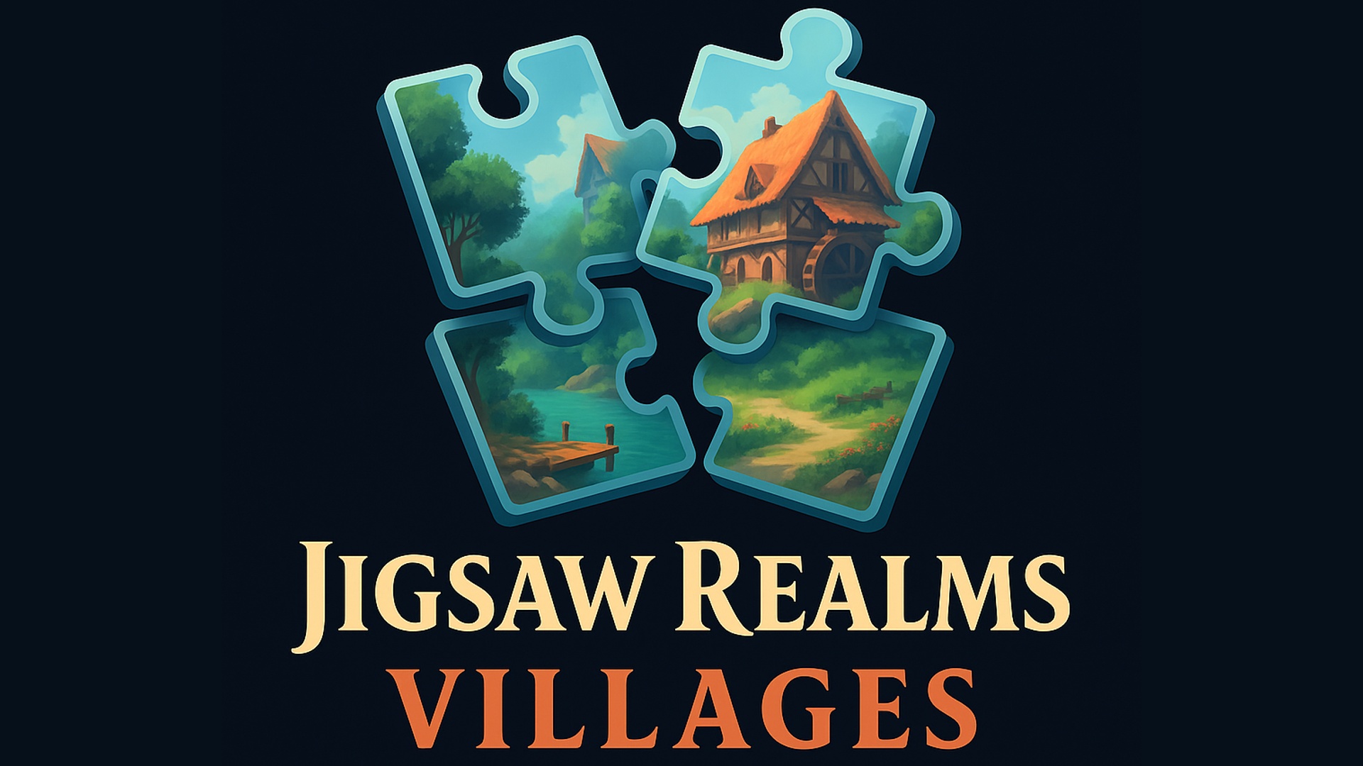 Game cover: Jigsaw Realms: Villages