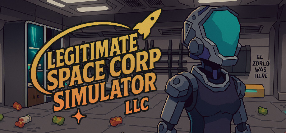 Game cover Legitimate Space Corp Simulator LLC