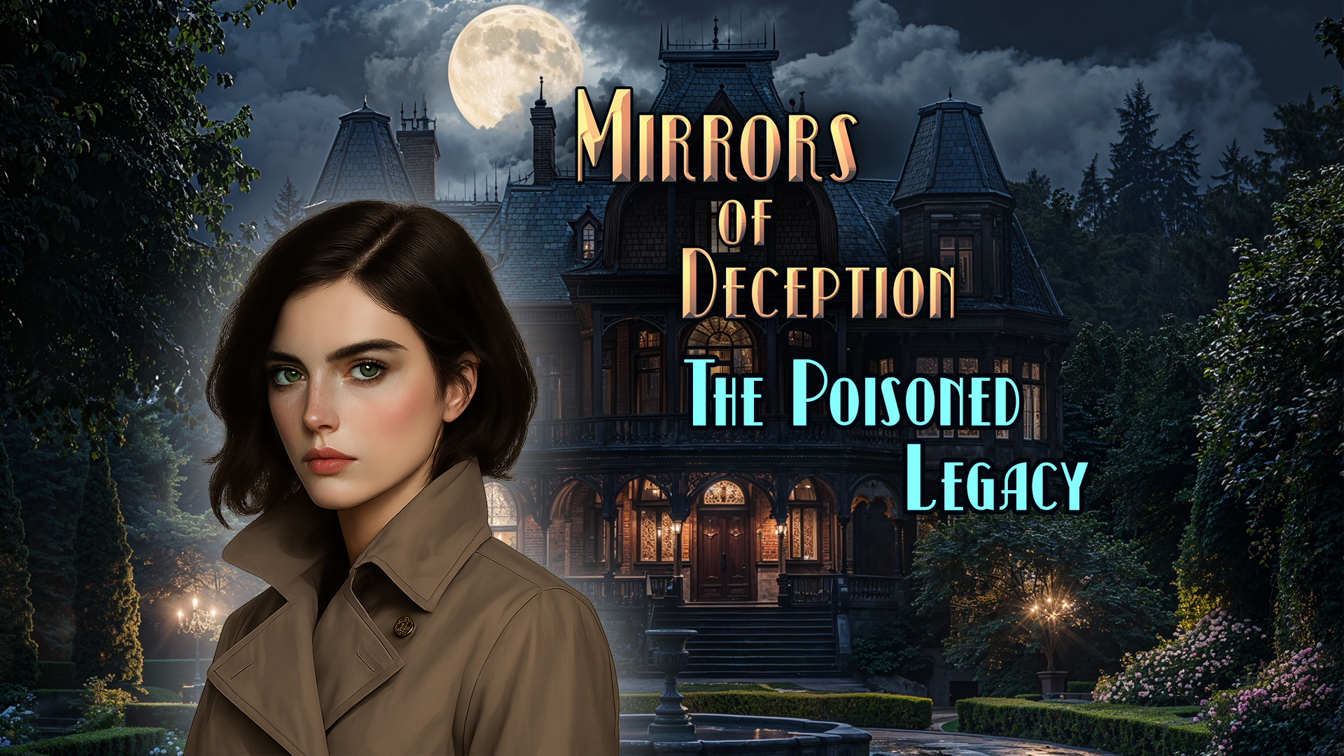 Game cover: Mirrors of Deception: The Poisoned Legacy