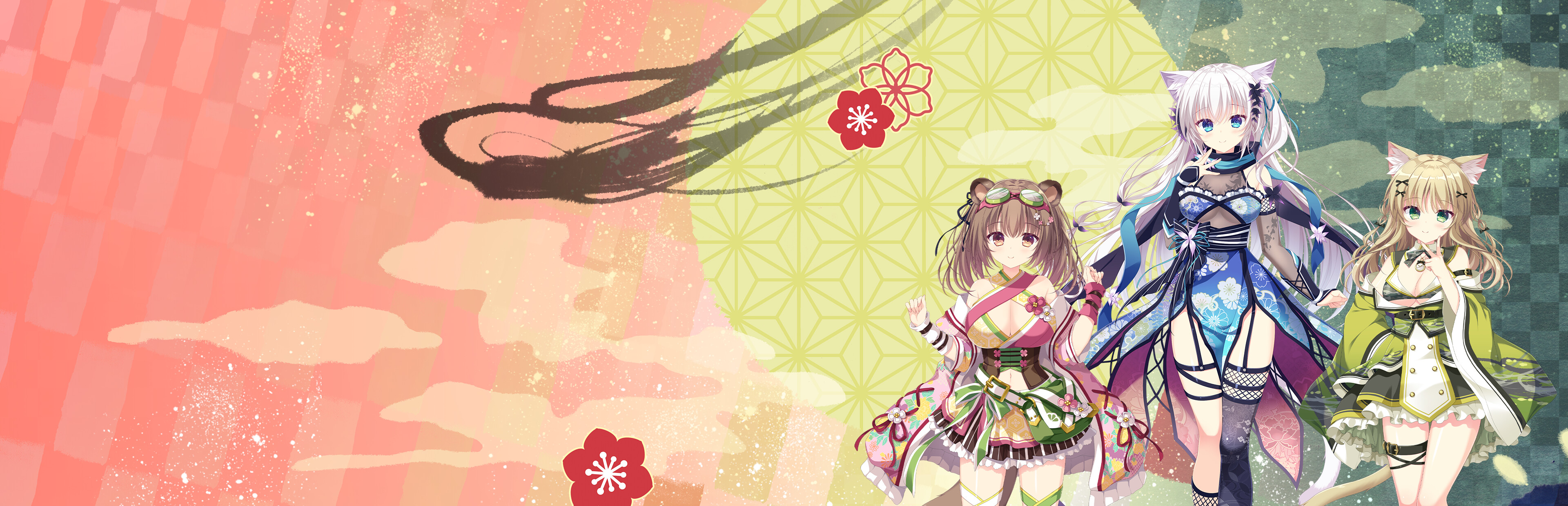 Game cover: Neko-Nin exHeart Spin! Love+Plus