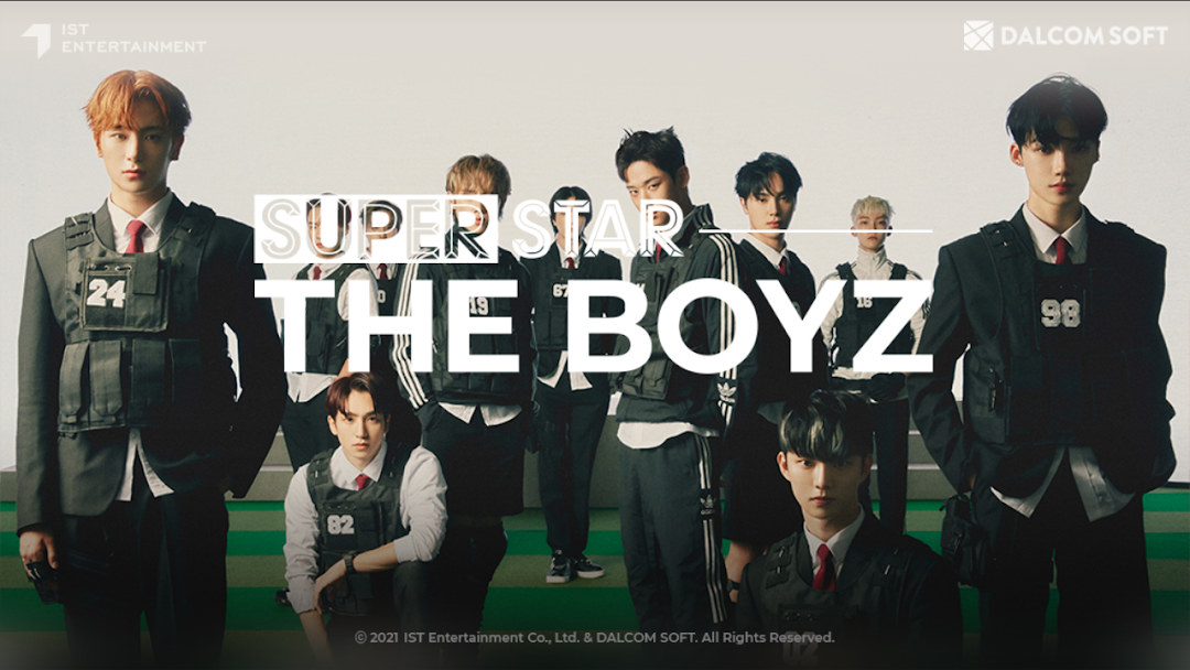 Game cover: SuperStar: The Boyz